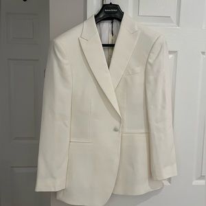 Lanza Tuxedo Jacket, Off white